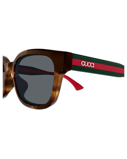 Gucci Black Gg1872Sk 003 Sunglasses Acetate Squared for men