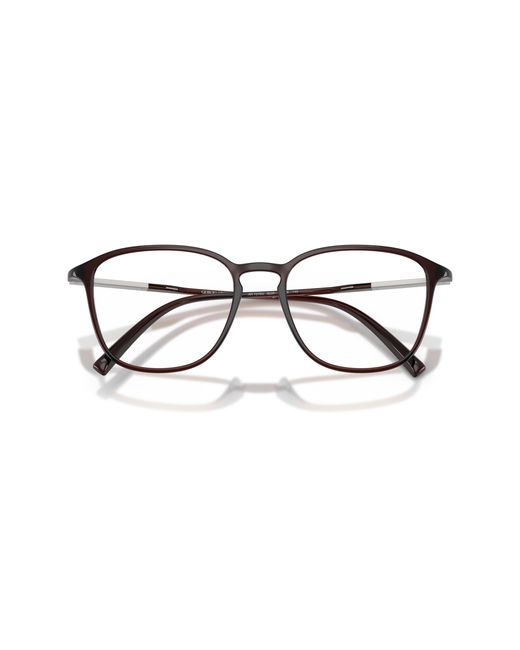 Giorgio Armani Black Ar7276U 5017 Optical Frames Injected Transparent Pillow Normal for men
