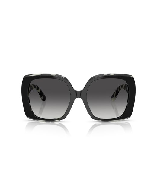 Dolce & Gabbana Black Dg4475 33728G Sunglasses Acetate Squared Normal Shaded