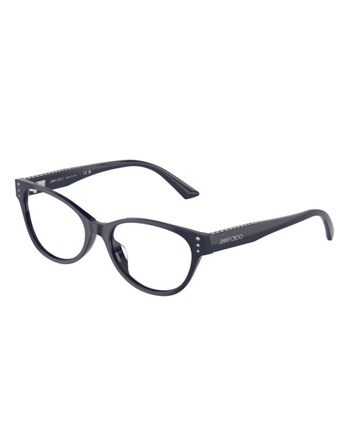 Jimmy Choo Black Jc3003Bu 5016 Optical Frames Acetate Round