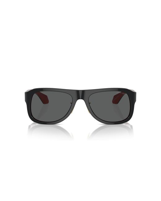 Giorgio Armani Black Ar8209 6069B1 Sunglasses Acetate Pilot Normal for men