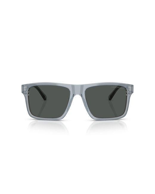 Emporio Armani Black Ea4232 617787 Sunglasses Acetate Squared Normal for men