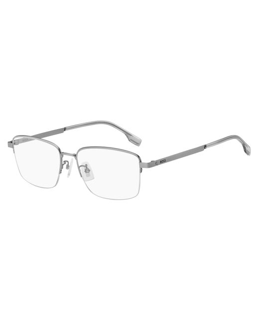 Boss Black Boss 1474/F R81 Optical Frames Steel Squared for men