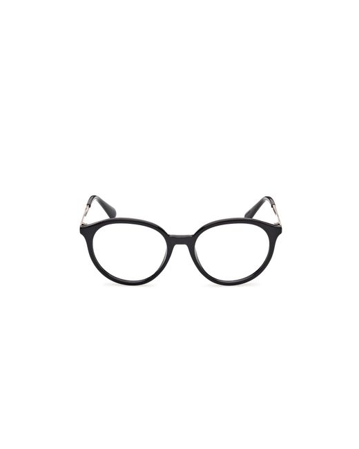 MAX&Co. Black Mo5198 001 Optical Frames Injected Round Normal
