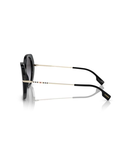 Burberry Black Be4374 30018G Sunglasses Plastic Squared Shaded