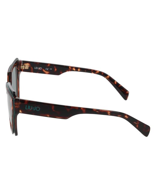 Liu Jo Black Lj809S 242 Sunglasses Bio-Inject Squared Normal
