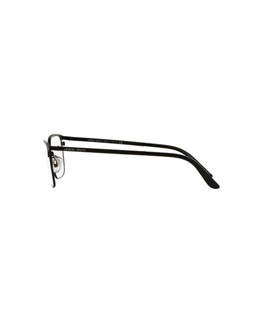 Giorgio Armani Black Ar5054 3001 Optical Frames Metal Squared Normal for men