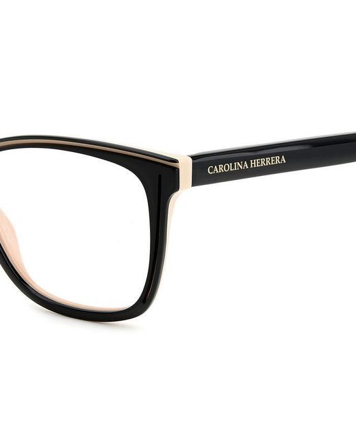 Carolina Herrera Black Her 0172 Kdx Optical Frames Acetate Squared