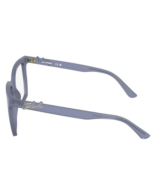 Karl Lagerfeld Black Kl6233 662 Optical Frames Bio-Injected Squared Normal