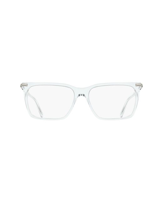 Ferragamo Black Sf3037 050 Optical Frames Acetate Squared Normal for men