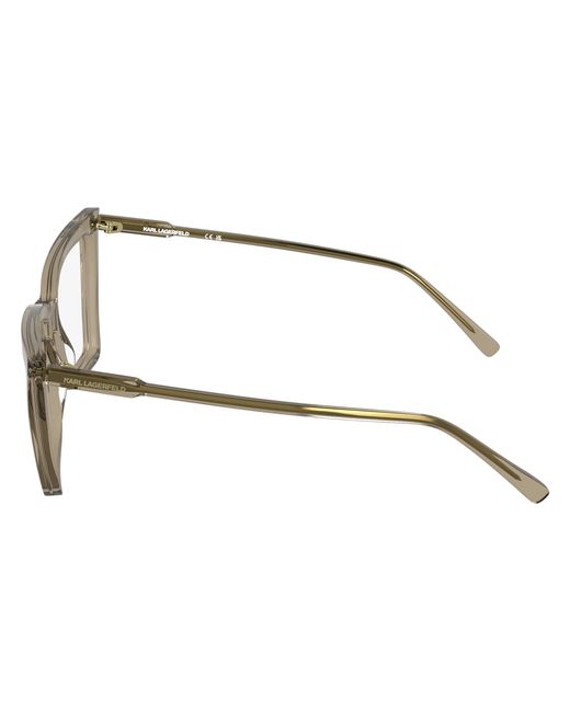 Karl Lagerfeld Black Kl6216 610 Optical Frames Acetate Squared Normal