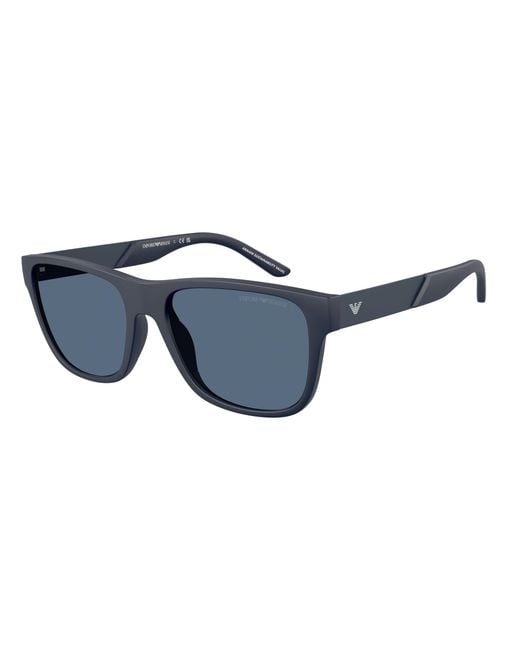 Emporio Armani Black Ea4243 624480 Sunglasses Injected Squared Normal for men