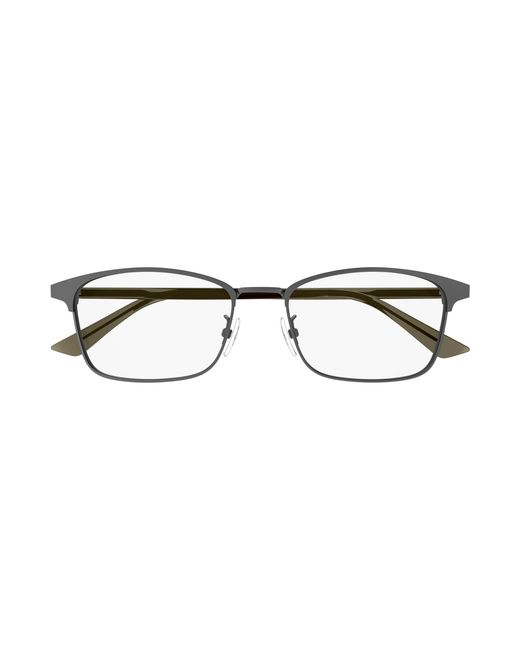 Gucci Black Gg1475Oj 003 Optical Frames Titanium Transparent Squared for men