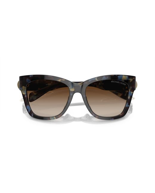 Michael Kors Black Mk2182U Empire Square 395213 Sunglasses Acetate Butterfly Normal Shaded