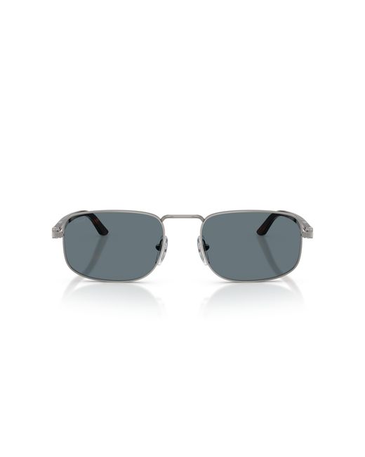 Persol Black Po1027S 513/3R Sunglasses Metal Pillow Polarized