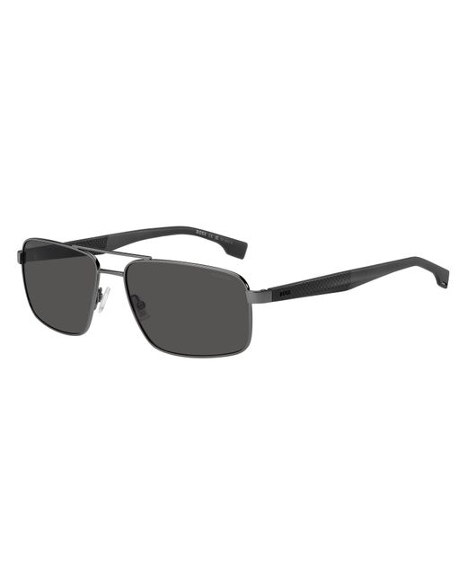 Boss Black Boss 1580/S V81/M9 Sunglasses Metal Squared Polarized for men