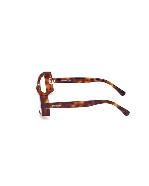 Max Mara Black Mm5157-B 052 Optical Frames Acetate Squared Normal