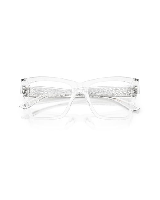 Dolce & Gabbana Black Dg3411 3133 Optical Frames Acetate Squared Normal