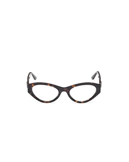 Guess Black Gu50305 052 Optical Frames Acetate Cat Eye Normal