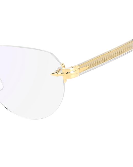 David Beckham Black Db 7145 Loj/2Y Optical Frames Metal Pilot Normal Mirror for men