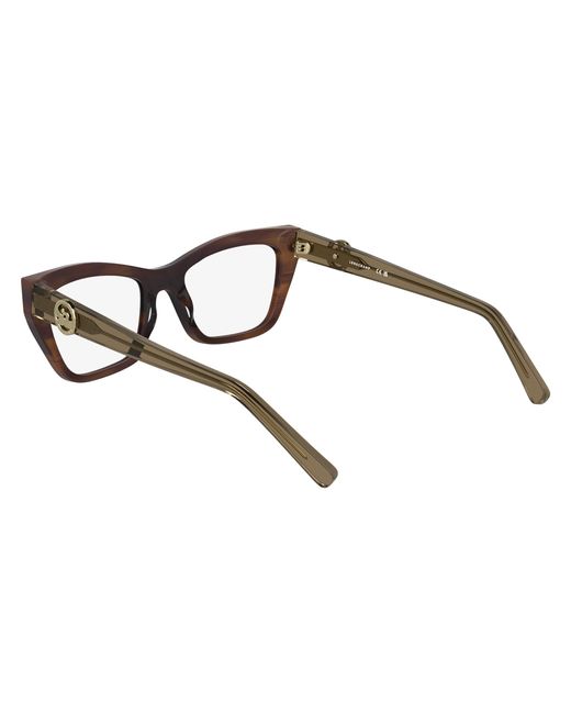Longchamp Black Lo2762 238 Optical Frames Acetate Squared Normal