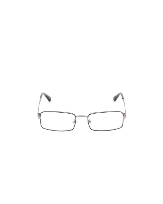 MAX&Co. Black Mo5229 95 Optical Frames Metal Squared Normal