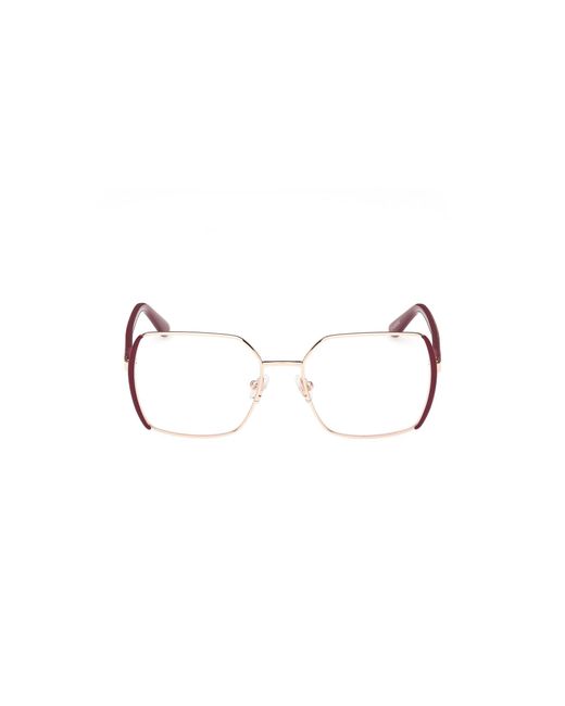 Guess Black Gm50014 071 Optical Frames Metal Squared Normal