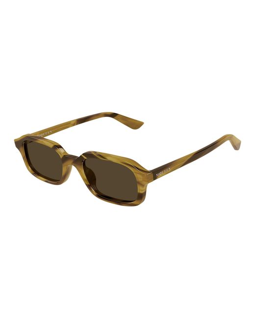 McQueen Black Am0558S 003 Sunglasses Acetate Squared for men