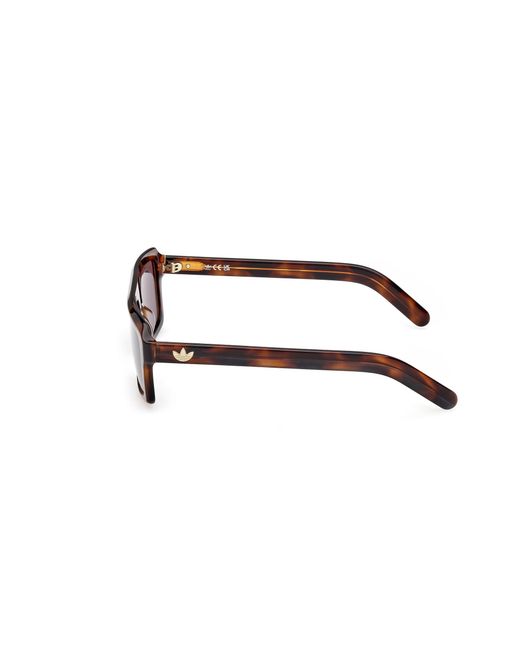 Adidas Black Or0133 52E Sunglasses Acetate Squared Normal