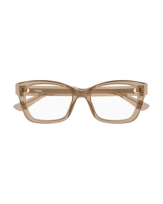 Chloé Black Ch0380O 005 Optical Frames Acetate Transparent Cat Eye