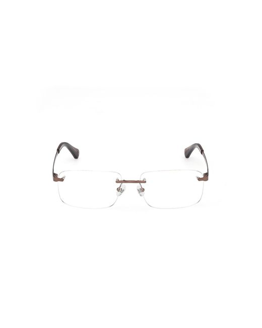 Timberland Black Tb50090 049 Optical Frames Metal Squared Normal for men