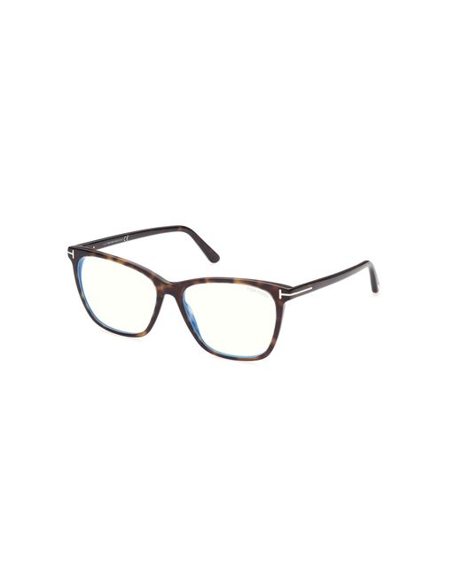 Tom Ford Black Ft5762-B 052 Optical Frames Acetate Squared Normal