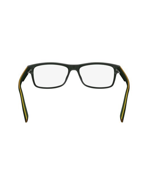 Lacoste Black 002 Optical Frames Bio-Inject Squared Normal Normal for men