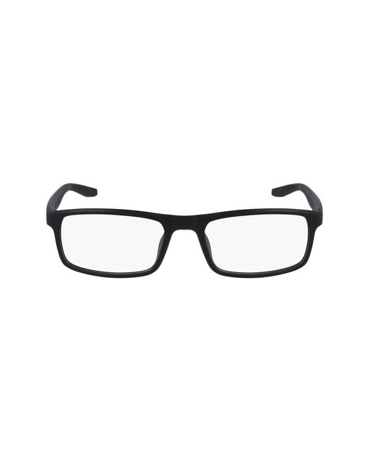 Nike Black 7119 001 Optical Frames Injected Squared Photochromatic