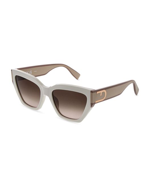Furla Black Sfu975V 03Gf Sunglasses Acetate Butterfly Normal Nuanced