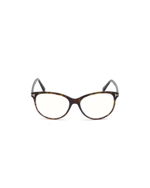 Tom Ford Black Ft5544-B 052 Optical Frames Acetate Cat Eye Normal