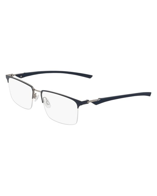 Nike Black 4318 001 Optical Frames Metal Squared Normal for men