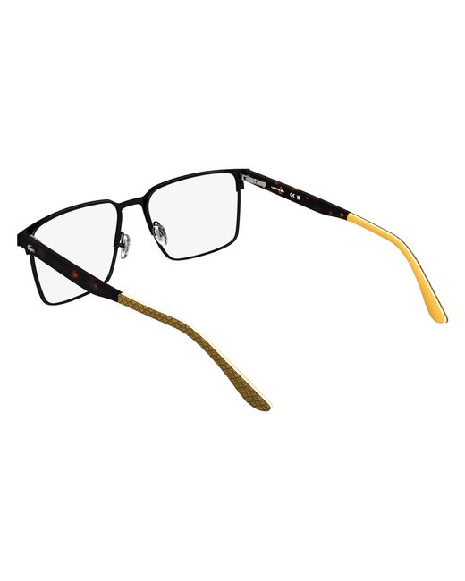 Lacoste Black L2314 002 Optical Frames Metal Squared Normal for men