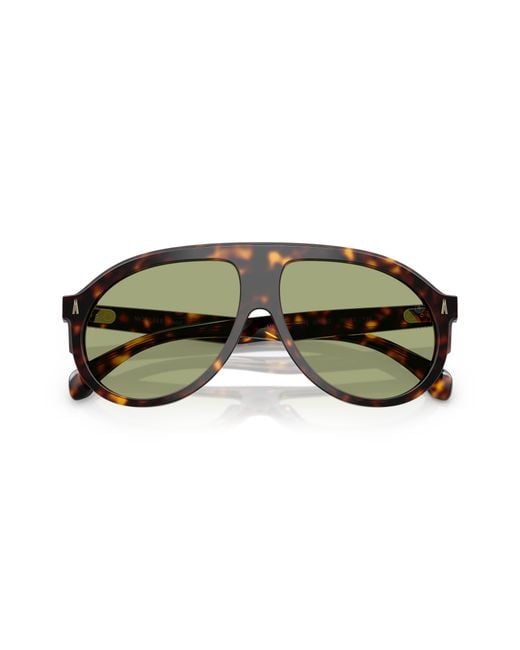 Moncler Black Me6001 Fhaite 300282 Sunglasses Acetate Pilot Normal