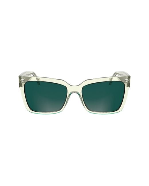 Calvin Klein Black Ckj24606S 008 Sunglasses Acetate Squared Normal Normal