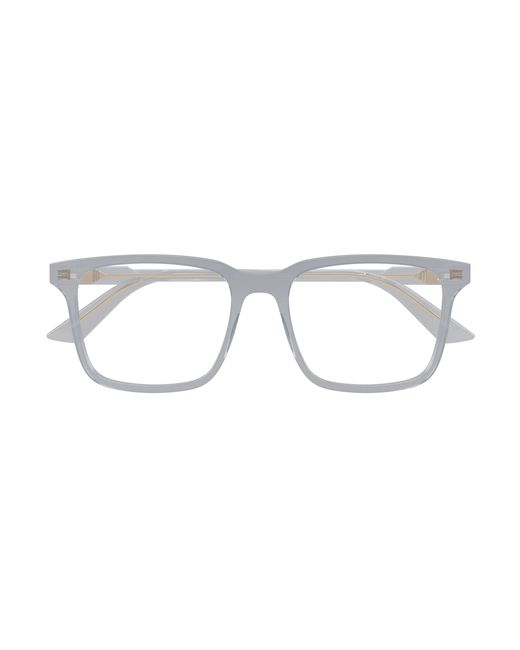 Gucci Black Gg1120O 005 Optical Frames Acetate Squared for men