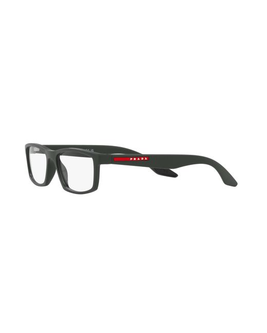 Prada Linea Rossa Black Ps 04Pv Cch1O1 Optical Frames Injected Squared Normal for men
