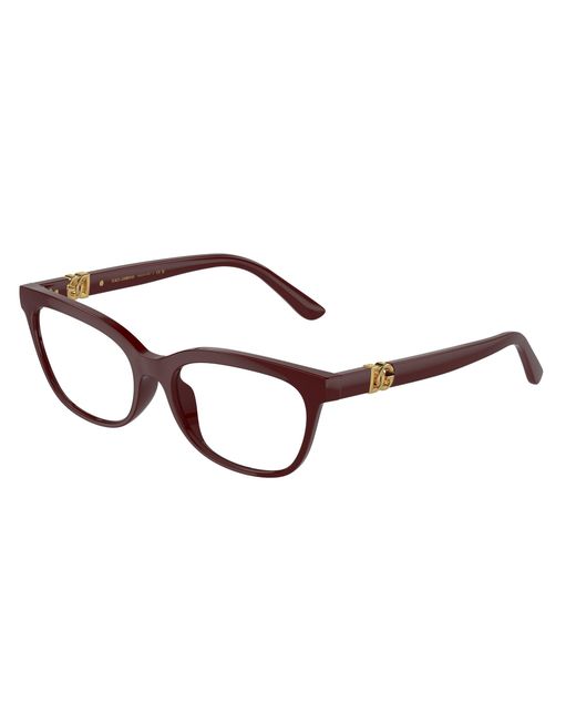 Dolce & Gabbana Black Dg5106U 3091 Optical Frames Injected Transparent Butterfly Normal