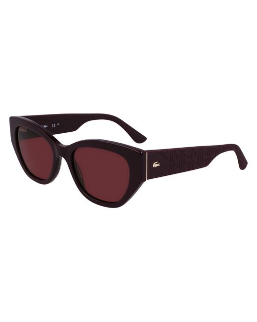 Lacoste Black L6047S 601 Sunglasses Acetate Squared Normal