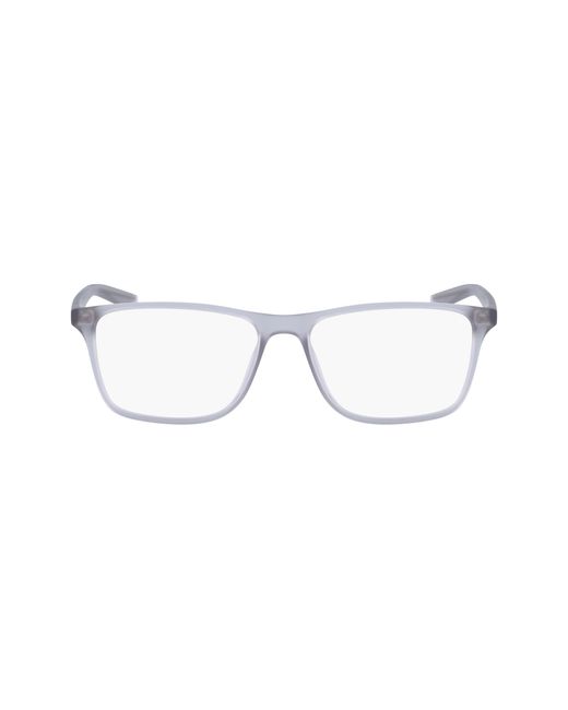 Nike Black 7125 032 Optical Frames Plastic Squared Normal Photochromatic