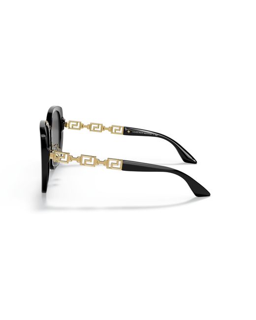 Versace Black Ve4407D Gb1/87 Sunglasses Acetate Pillow Normal