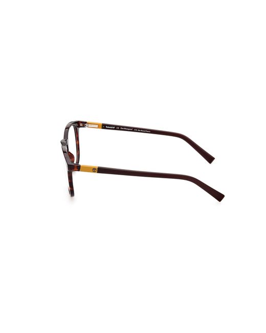 Timberland Black Tb1766 052 Optical Frames Injected Round Normal for men