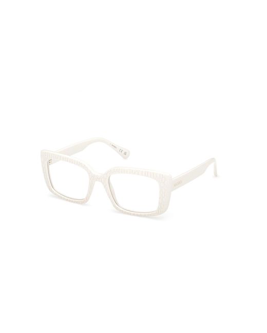MAX&Co. Black Mo5206 025 Optical Frames Injected Squared Normal