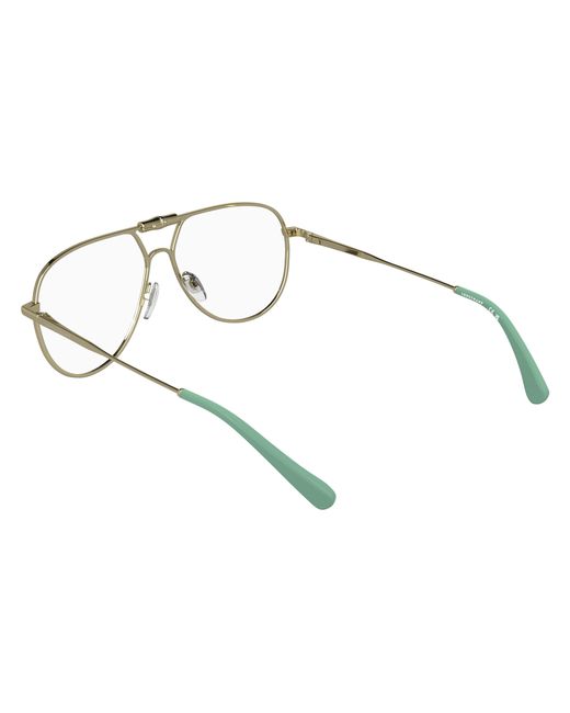 Longchamp Black Lo2187 770 Optical Frames Metal Pilot Normal