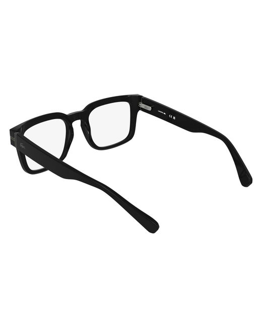 Lacoste Black L4016 001 Optical Frames Acetate Squared Normal for men